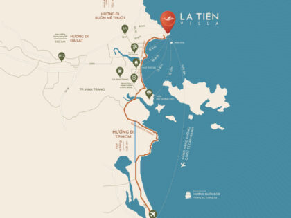 VỊ TRÍ LA TIÊN VILLA NHA TRANG
